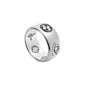 Anello Gucci fascia larga Blind for love YBC4552480010