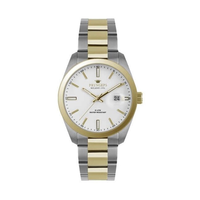 Pryngeps women's watch in two-tone steel - A1072 / B