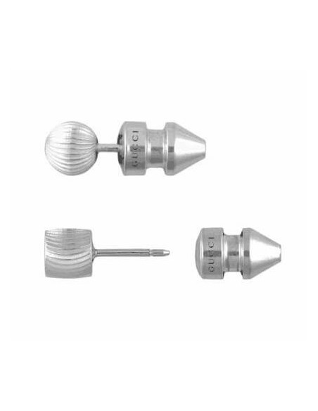 Asymmetric Gucci earrings Boule Silver YBD62854600100U