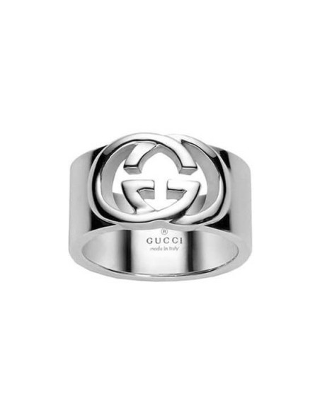 Gucci Britt band ring with monogram YBC190482001