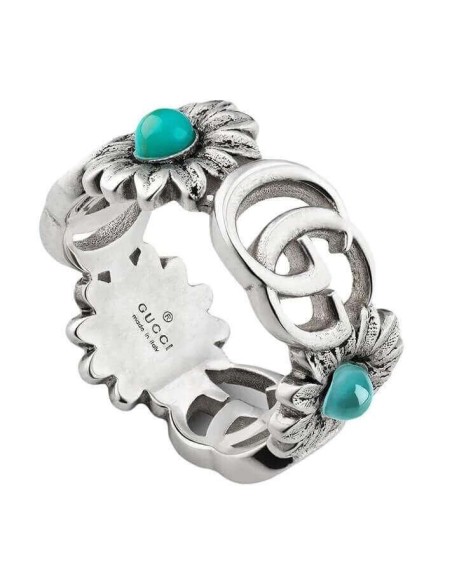 Gucci Marmont Bandring in Silber YBC527394001014