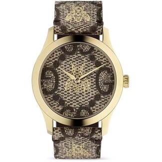 Orologio Gucci G-Timeless in pelle motivo Ape - YA1264068A