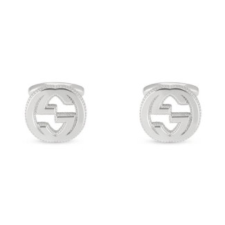 Gemelli Gucci Interlocking doppia G in argento YBE49901000100U