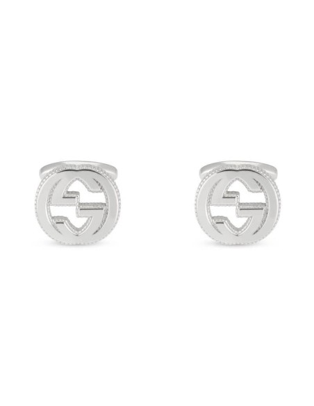Gemelli Gucci Interlocking doppia G in argento YBE49901000100U