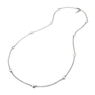 Collana chanel lunga Giovanni Raspini con Cuori - GR08853