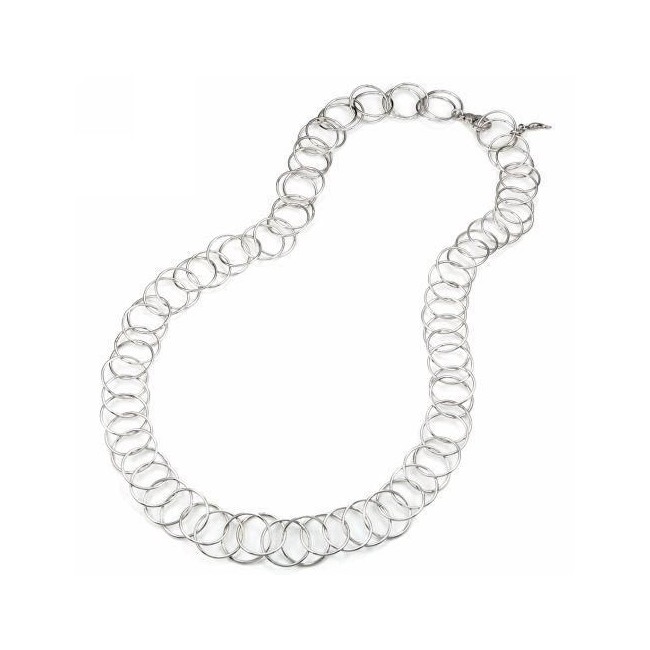Chanel necklace Giovanni Raspini chain with double rings