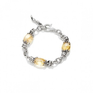 Bracciale Raspini Gocce Quarzo Citrino in argento