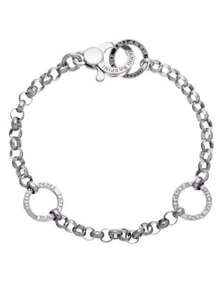 Raspini Roulette basic bracelet with three silver brisè