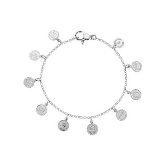Raspini Monetine Damenarmband aus Silber