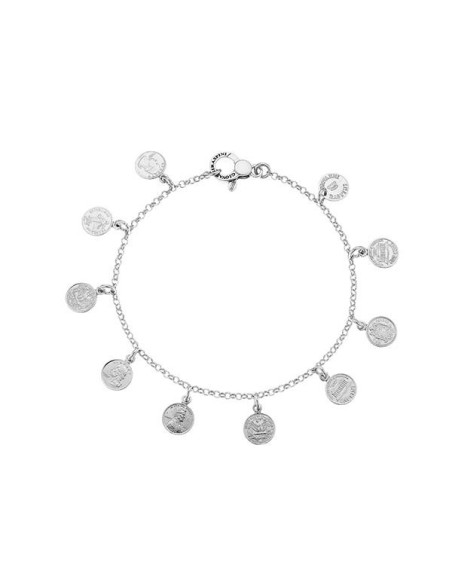 Raspini Monetine Damenarmband aus Silber