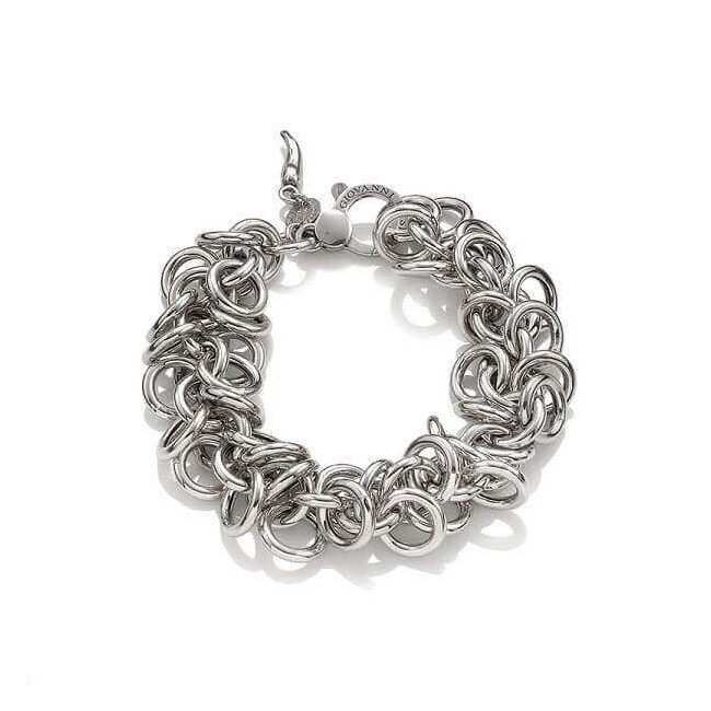 Giovanni Raspini Fizzy large bracelet in silver