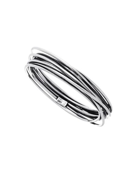 Raspini Bangle Montecarlo starres Armband in Silber