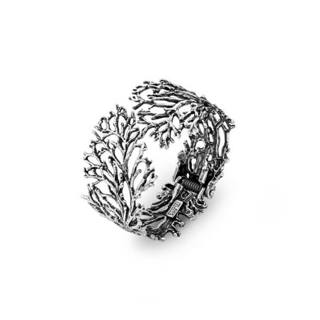 Giovanni Raspini Mare Coral bangle in silver