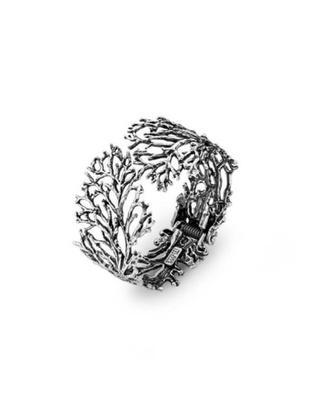 Giovanni Raspini Mare Coral Armreif in Silber
