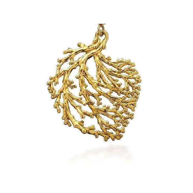 Giovanni Raspini Coral Capri pendant golden - GR8544