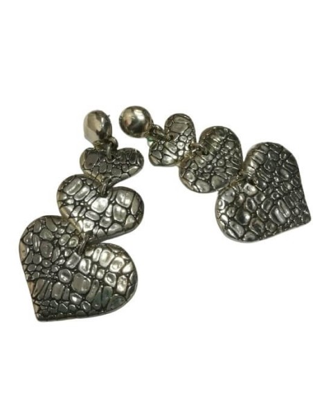 Giovanni Raspini three hearts pendant earrings - GR7340