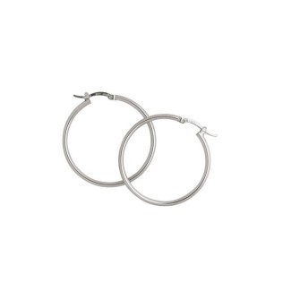 Giovanni Raspini medium circle earrings in silver - 6263