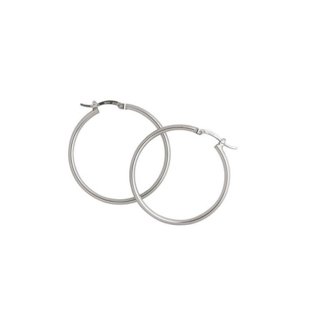 Giovanni Raspini medium circle earrings in silver - 6263