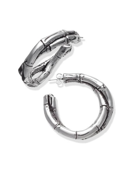 Raspini Bamboo Double Hoop Earrings - GR9679