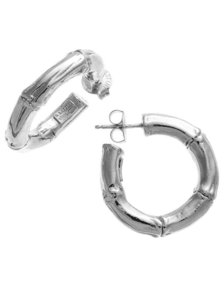 Giovanni Raspini Bamboo Hoop Earrings GR10654