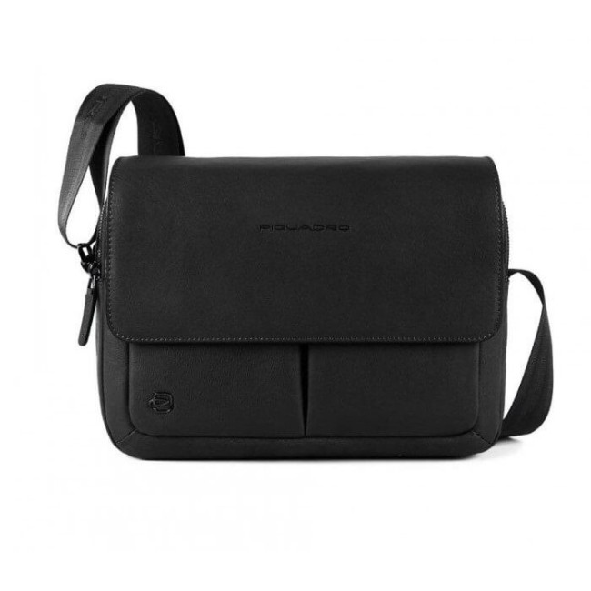 Messenger piccola Piquadro nera Black Square - CA4828B3/N