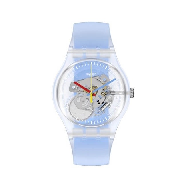 Swatch New Gent Uhren – deutlich blau gestreift – SUOK156