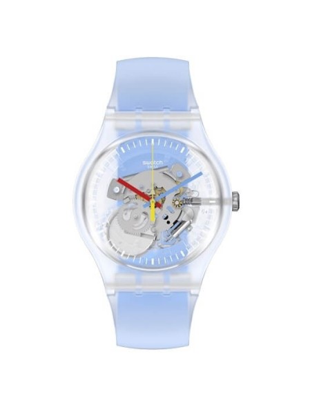Swatch New Gent Watches - Clearly Blue Striped - SUOK156