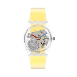 Orologio Swatch Gent Clearly Yellow Striped - GE291