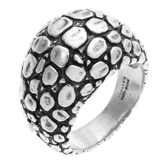 Anello Giovanni Raspini Crocodile in argento GR10656/14