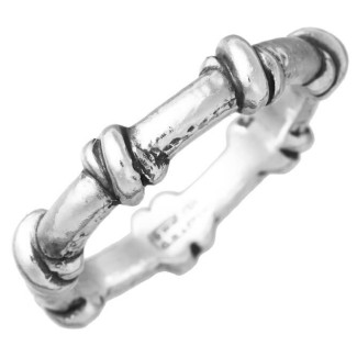 Giovanni Raspini Tiny ring with knots in silver GR11220 / 14