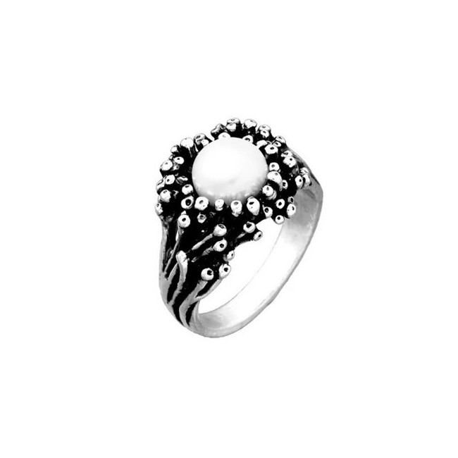 Kleiner Ring Raspini Anemone mit Perle GR11267 / 14
