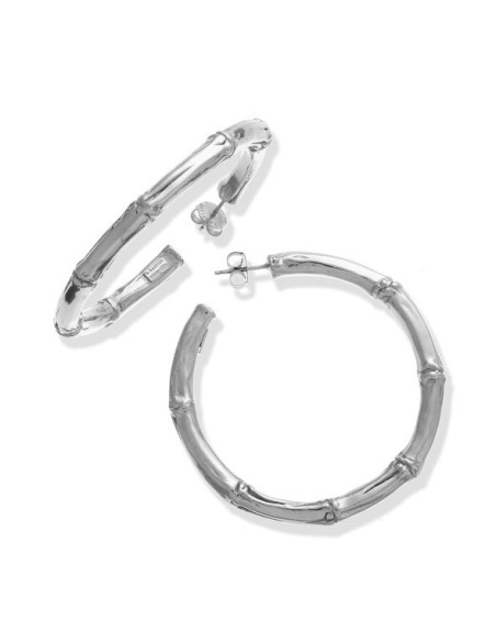 Große Giovanni Raspini Bamboo Circle Ohrringe GR10653
