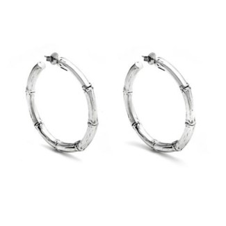 Giovanni Raspini Bamboo Hoop Earrings - GR07220