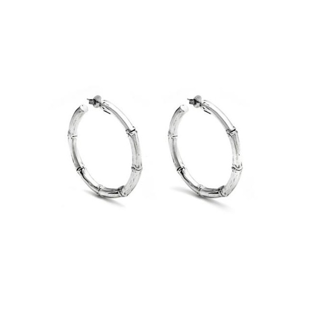 Giovanni Raspini Bamboo Hoop Earrings - GR07220