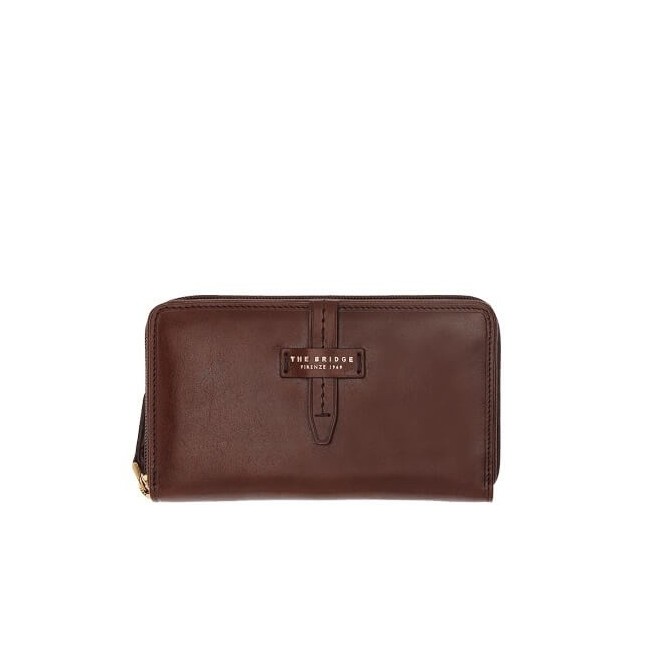 The Bridge Florentin Braune Damenbrieftasche - 01751701
