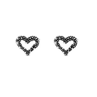 Giovanni Raspini Perlage Heart Earrings GR10149