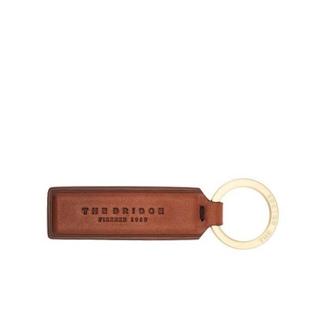 The Bridge Duccio leather keychain 09303001