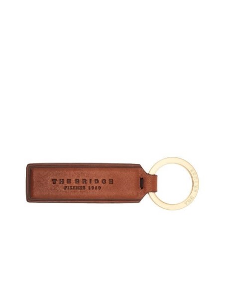 The Bridge Duccio leather keychain 09303001