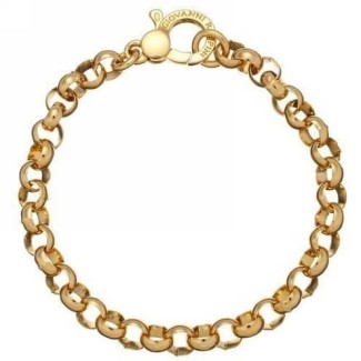 Goldenes Raspini-Armband auf Rolò-Basis