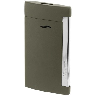 Accendino Dupont linea Slim7 verde militare opaco - 027747