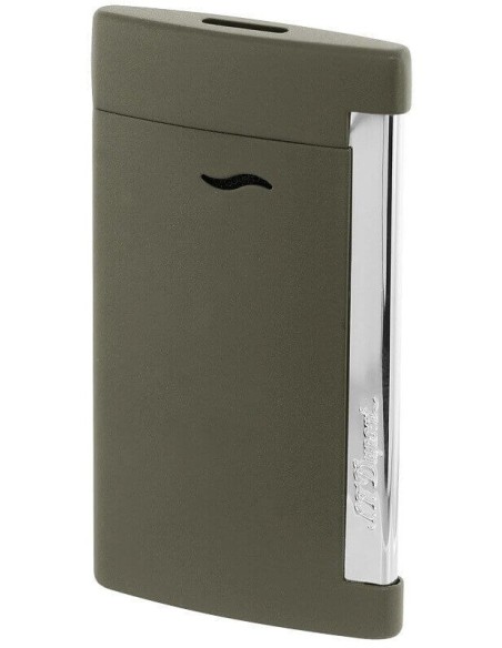 Accendino Dupont linea Slim7 verde militare opaco - 027747