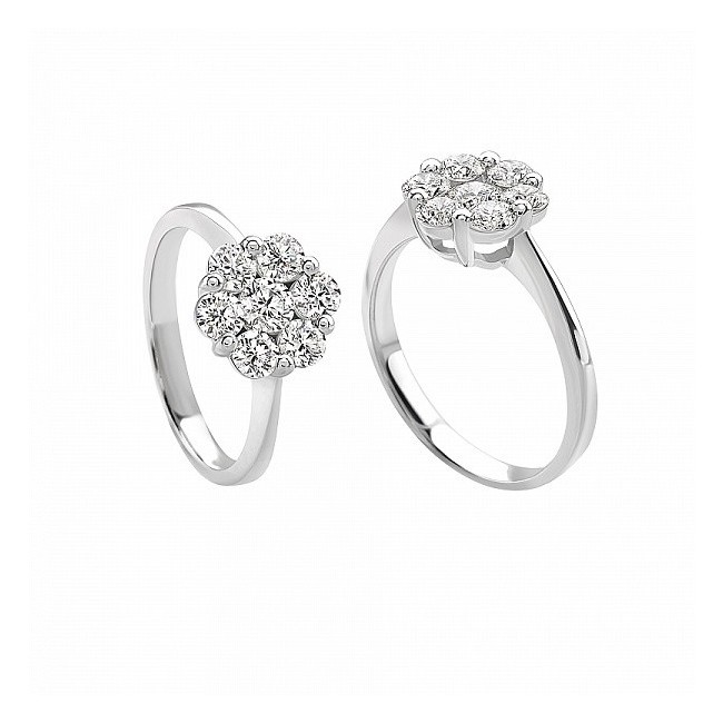 Anello Giorgio Visconti con Diamanti 0.16ct - ABX12293