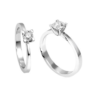 Solitaro Giorgio Visconti Antologie con Diamante 0,11ct  AB12273A