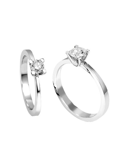 Solitaro Giorgio Visconti Antologie con Diamante 0,11ct  AB12273A