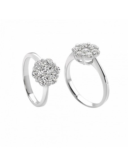 Giorgio Visconti Ring with Diamonds 0.37ct ABX12293