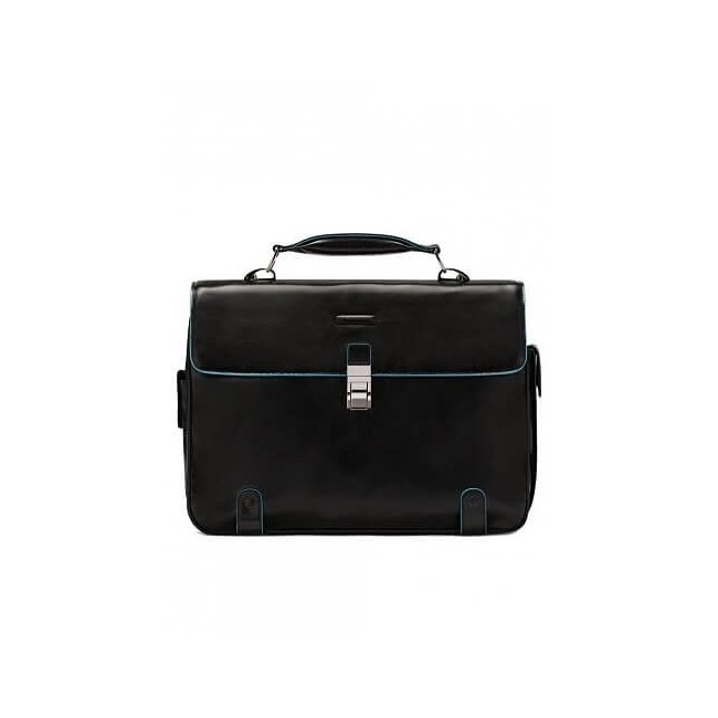 Computer-Aktentasche Piquadro Blu Square schwarz CA1066B2 / N