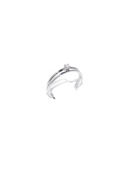 Anello Solitario Giorgio Visconti con Diamante 0.04ct  AB14550