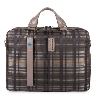 Cartella Piquadro P16 porta Ipad e Pc a quadri CA3347P16/CHECK