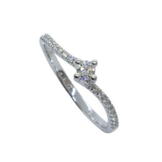 Giorgio Visconti Solitaire Ring with 0.10ct Diamond ABX15593