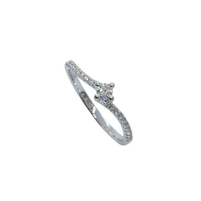 Giorgio Visconti Solitaire Ring with 0.10ct Diamond ABX15593